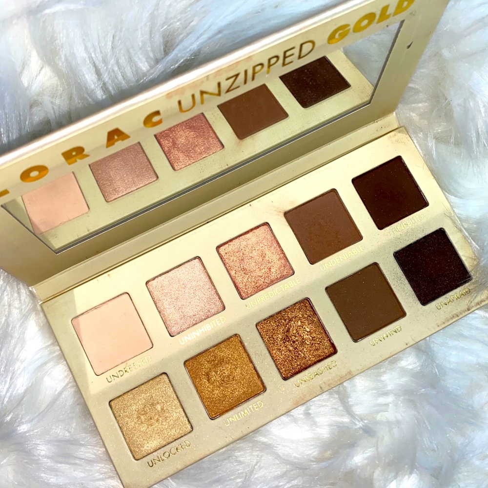 Lorac Unzipped Gold Eyeshadow Palette